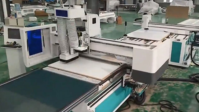 Automatic Nesting CNC Machine for Panel Furniture Production
